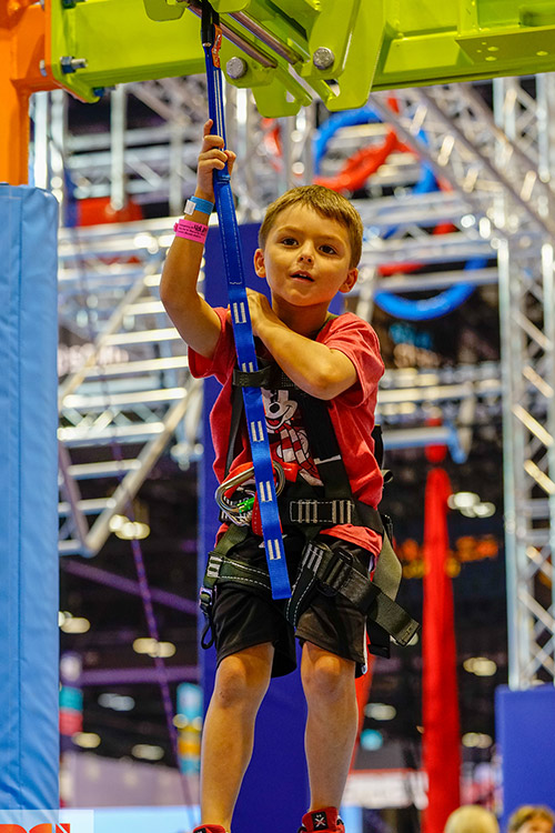 Sky Tykes Ropes Course at In The Game Hollywood Park